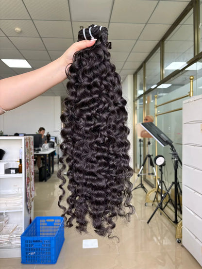 Wholesale Top Quality Cambodian Curly Bundles Virgin Hair Vendor Pure Human Hair Bundle for Black Women