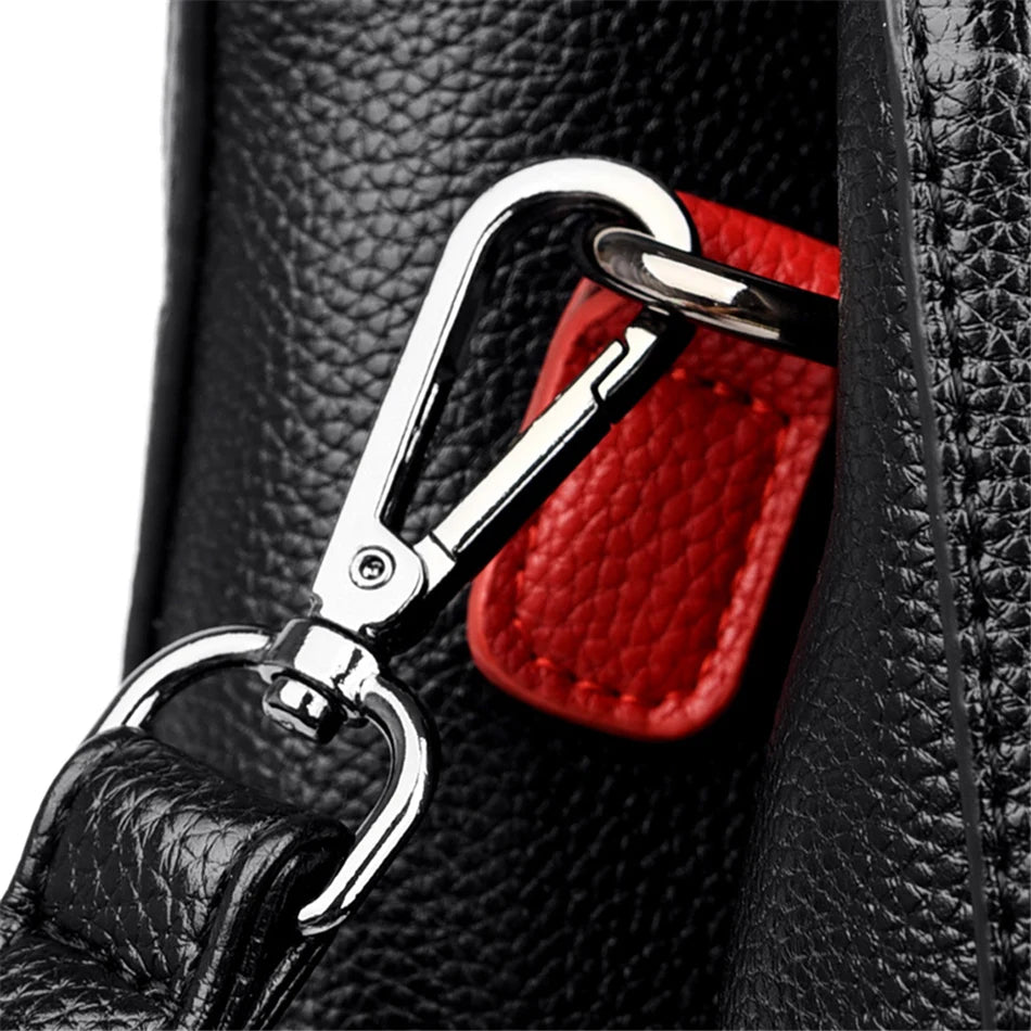 Sacs à main de luxe en cuir pour femmes, fourre-tout de grande capacité, créateur de mode, 2024