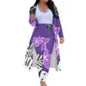 Print on Demand Swimming Cover up for Women Trendy Coat for Ladies Polynesian Traditional Casual Club Night Long Cardigan