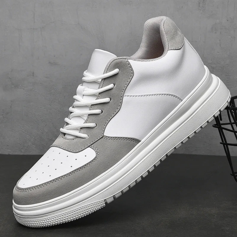 Hot Selling 6cm,8cm 10cm Height Increasing Walking Styles Leather Casual Sneakers 36-44 Height-enhancing Sports Shoes