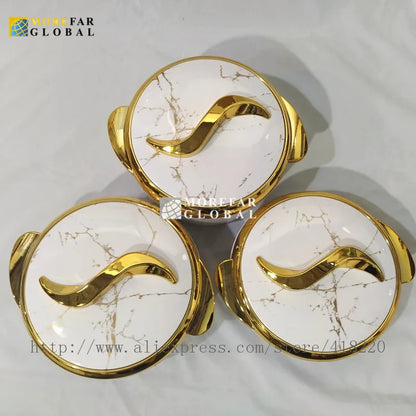 Ensemble de chauffe-plats à isolation thermique, boîte à lunch, événement du Ramadan, mariage, fête de famille, pot chaud, 1.5 L, 2/2 L, 3 pièces