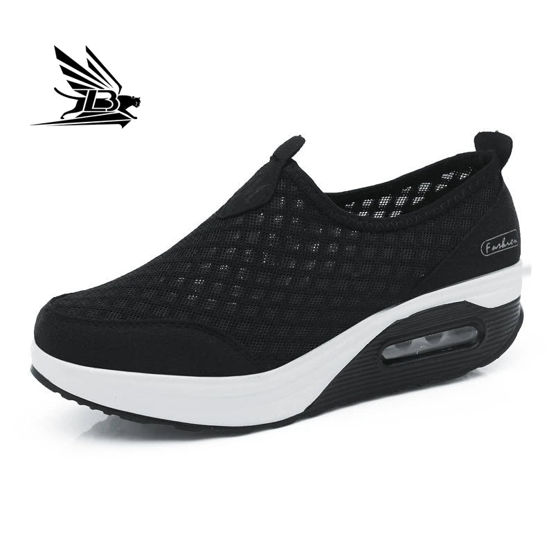 Summer Women Shoes Lightweight Breathable Mesh Casual Shoes Women Sneakers Walking Shoes Woman