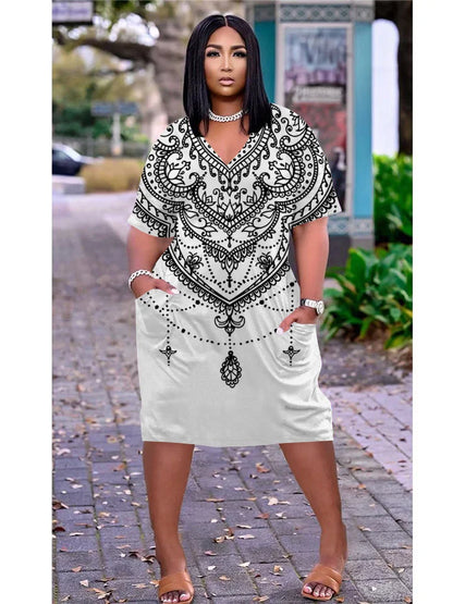 Mode native robes mi-longues femmes bohème fête robe de soirée femmes mode robe africaine femme lettre Sexy robe d'été mince