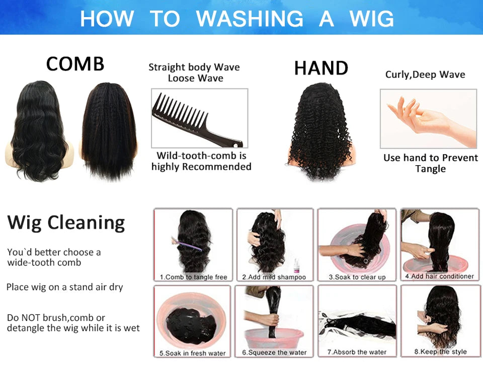 Perruque Bob Lace Front Wig naturelle noire, 26 pouces, longue, crépue, bouclée, douce, sans colle, densité 180%, courte, profonde, avec Baby Hair, pre-plucked, pour femmes