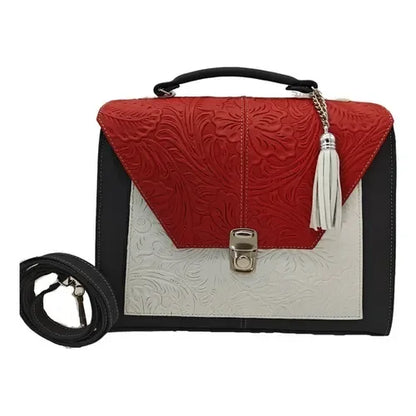Fana Mercedes Multicolor Chiseled Cowhide Motor Accessories Bag