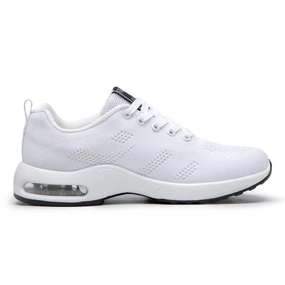 2025 New Double Air Cushion Running Shoes Lace-Up Lightweight Breathable Non-Slip Women's Shoes Casual Shoes