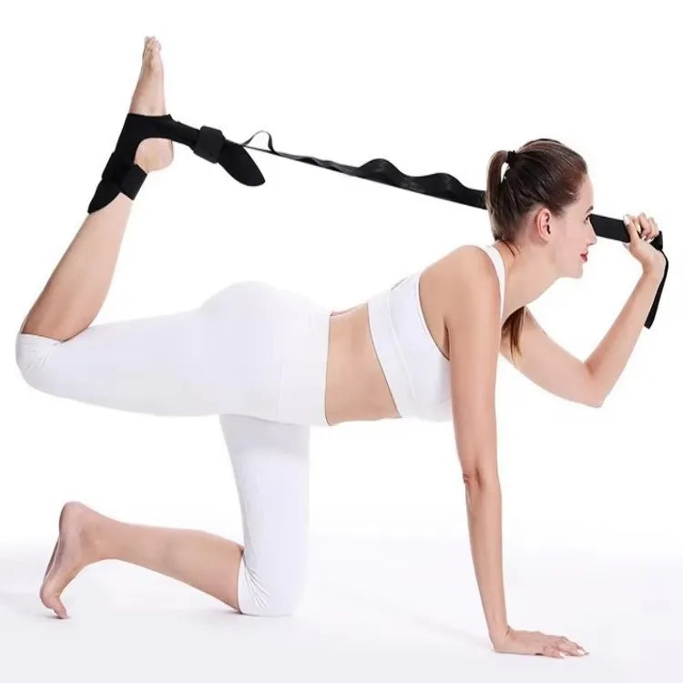 Fitness Foot & Calf Stretching Strap for Physical Therapy Yoga Foot Stretch Straps With Loops for Recovery