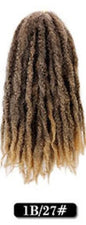 Wholesale 18Inch High Temperature Synthetic Volume Afro Marley Twist Hair Braid Crochet Hair Extensions for Women
