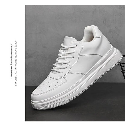 Hot Selling 6cm,8cm 10cm Height Increasing Walking Styles Leather Casual Sneakers 36-44 Height-enhancing Sports Shoes