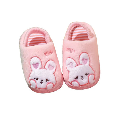 Winter Cartoon Children Shoes Warm Comfortable Children's Shoes Cute Soft Bottom Non-slip Kids Shoes Indoor Cheap Fashion