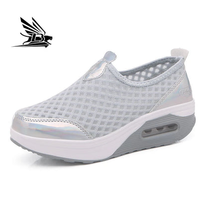 Summer Women Shoes Lightweight Breathable Mesh Casual Shoes Women Sneakers Walking Shoes Woman