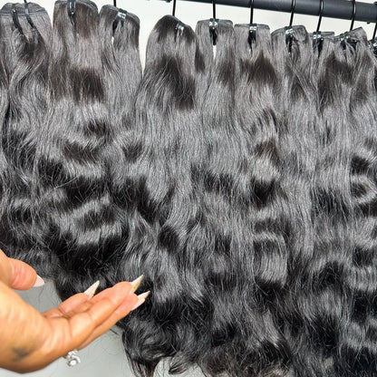 Burmese Indian Brazilian Natural Wave Kinky Curly Straight Human Hair Wig Wholesale Extensions Supply Premium Quality