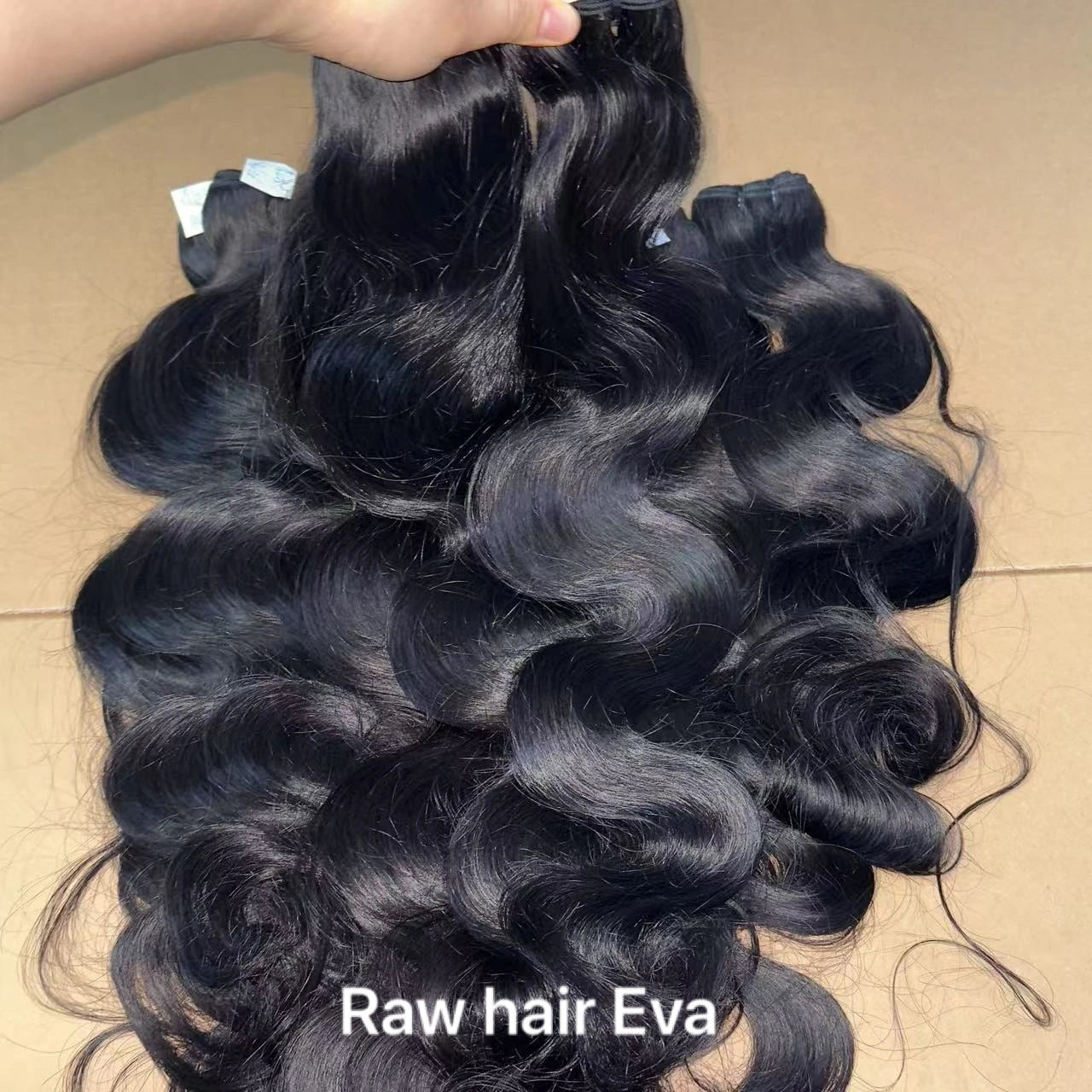 Unprocessed Cuticle Hair Bundle Vendors Bulk Double Drawn Weft Raw Indian Human Hair Extensions