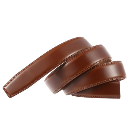 Ceintures en cuir véritable pour hommes, de luxe, de styliste, marron, boucle en alliage automatique, haute qualité, sangle en peau de vache, B448