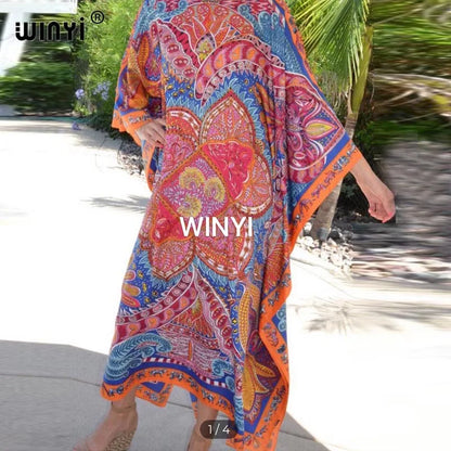 Robe Africaine Dashiki Imprimée, Style Bohème, Hijab, Abaya Musulmane Élégante, Bazin, pour ix, Sexy