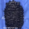 Unprocessed 100% Human Bulk Hair Extension Raw Cambodian Clip Ins Hair Extensions