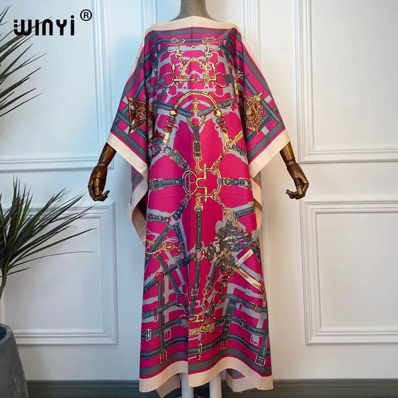 Robe Africaine Dashiki Imprimée, Style Bohème, Hijab, Abaya Musulmane Élégante, Bazin, pour ix, Sexy