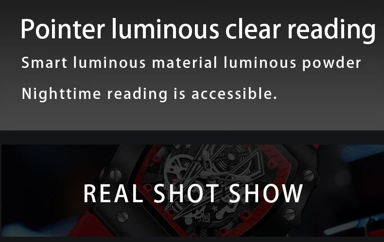 Montre de luxe hommes montres multifonction sport étanche lumineux sport horloge décontractée hommes montres à Quartz hommes