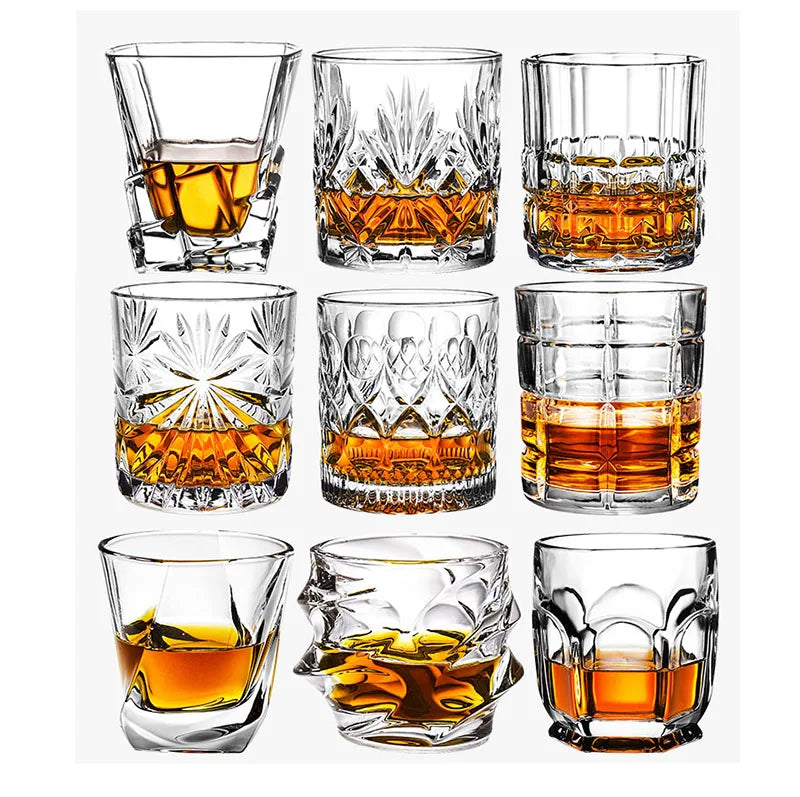 Verres à whisky à la mode, whisky Scotch, Bourbon, cocktails, RUM, verres à whisky durables
