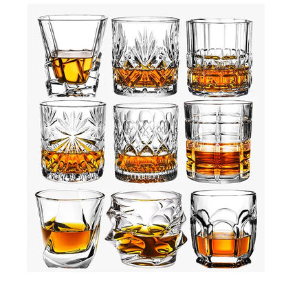 Verres à whisky à la mode, whisky Scotch, Bourbon, cocktails, RUM, verres à whisky durables
