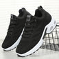 2025 New Women's Shoes Casual Solid Color Running Shoes Breathable Soft-soled Women's Sneakers