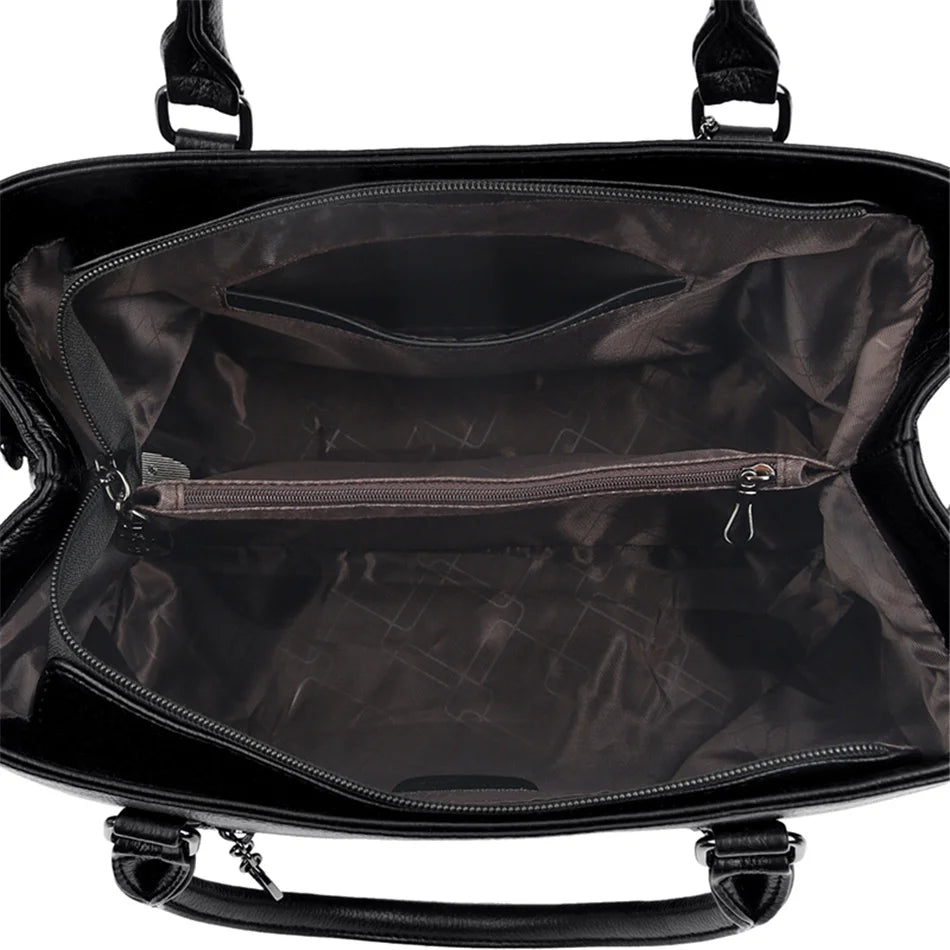 Véritable marque de luxe concepteur femmes sacs de haute qualité en cuir épaule bandoulière messager fourre-tout grand sac à main sacs à main