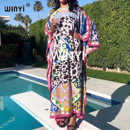 Robe Africaine Dashiki Imprimée, Style Bohème, Hijab, Abaya Musulmane Élégante, Bazin, pour ix, Sexy