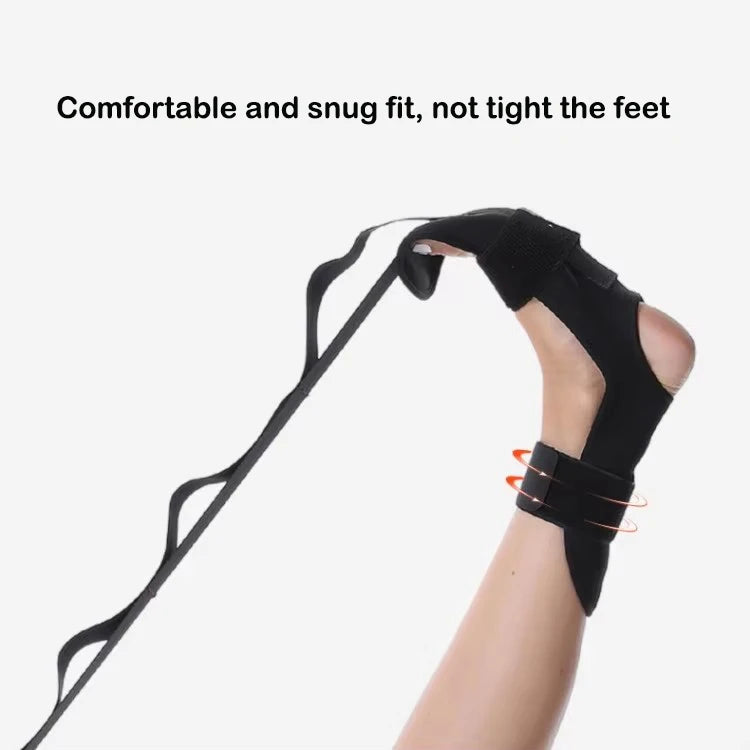 Fitness Foot & Calf Stretching Strap for Physical Therapy Yoga Foot Stretch Straps With Loops for Recovery