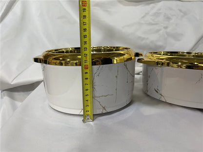 Ensemble de chauffe-plats à isolation thermique, boîte à lunch, événement du Ramadan, mariage, fête de famille, pot chaud, 1.5 L, 2/2 L, 3 pièces