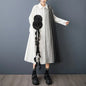 Boutique Wholesale 2025 Autumn New Fashion Korean Version Loose Casual Simple Long Sleeved Women's Dress