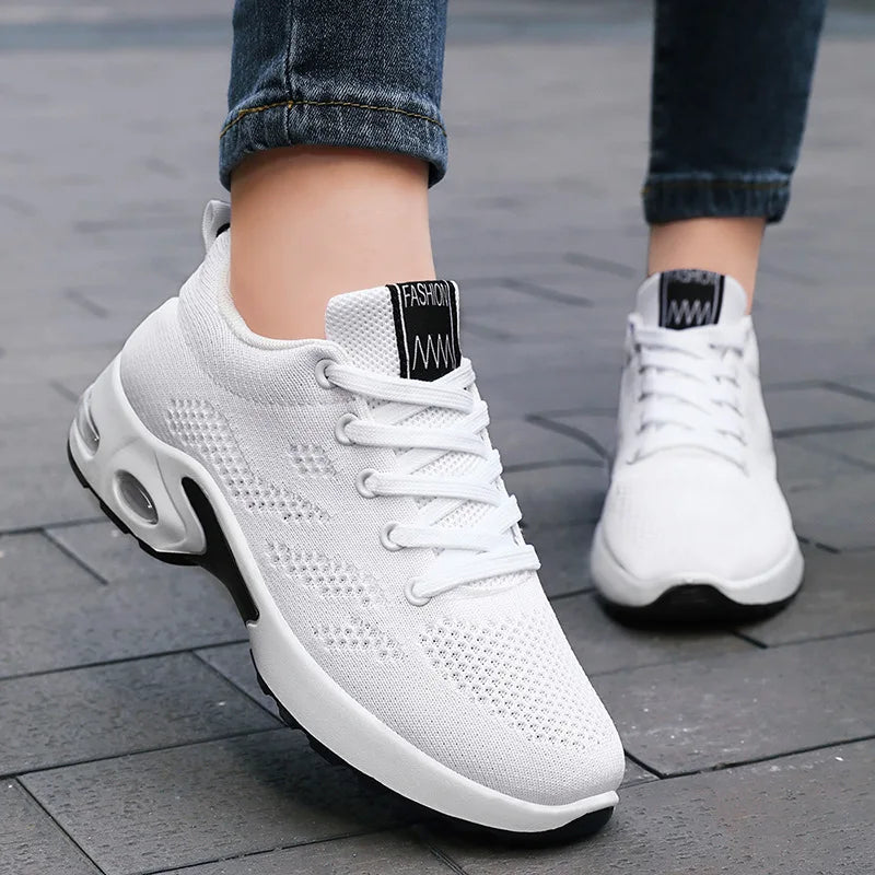 Linoy 2025 new air cushion shoes Korean version fashion trend sports shoes