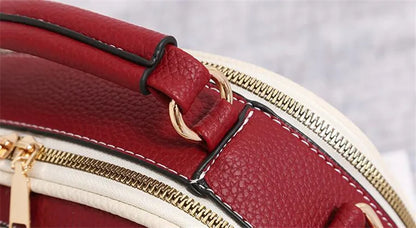 Sacs à bandoulière couleur Hit pour femmes, sacoches en cuir PU, petit sac à main à large sangle