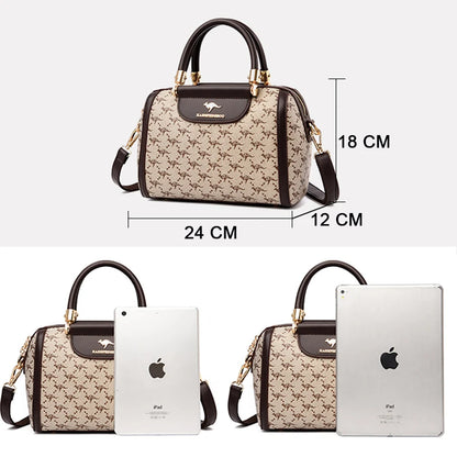 Sacs à main en cuir à poignée supérieure pour femmes, sacs à main de créateurs de luxe, mode initiée, Messenger, Croosbody, fourre-tout Boston, haute qualité