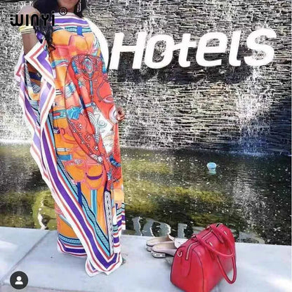 Robe Africaine Dashiki Imprimée, Style Bohème, Hijab, Abaya Musulmane Élégante, Bazin, pour ix, Sexy