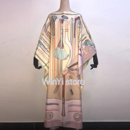 Robe Africaine Dashiki Imprimée, Style Bohème, Hijab, Abaya Musulmane Élégante, Bazin, pour ix, Sexy