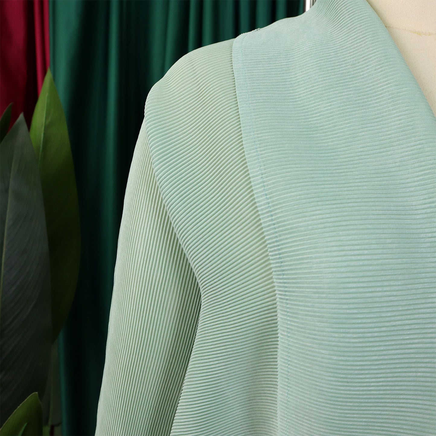 CM.YAYA – ensemble dégradé pour femmes, chemisier à manches longues avec ceinture, chemise et jupes longues plissées, costume de rue, ensemble deux pièces, survêtement