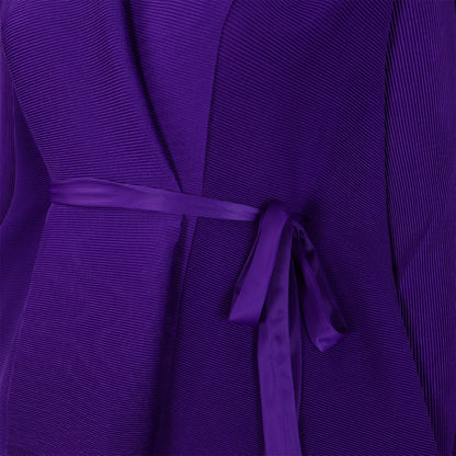 CM.YAYA – ensemble dégradé pour femmes, chemisier à manches longues avec ceinture, chemise et jupes longues plissées, costume de rue, ensemble deux pièces, survêtement