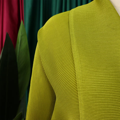 CM.YAYA – ensemble dégradé pour femmes, chemisier à manches longues avec ceinture, chemise et jupes longues plissées, costume de rue, ensemble deux pièces, survêtement