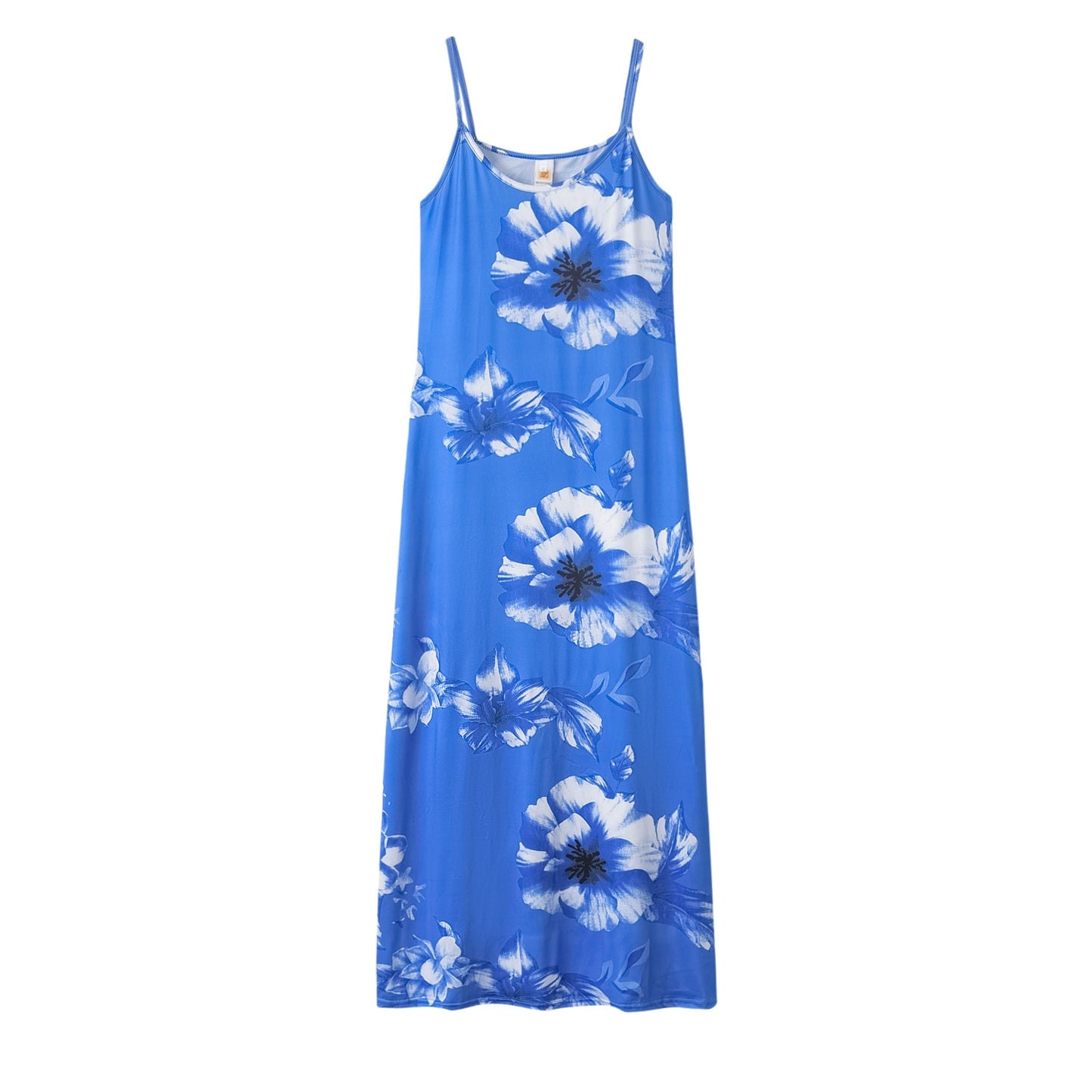 AmazoneBayNew-Robe à bretelles florales imprimées coupe basse pour femmes, vêtements sexy, été chaud