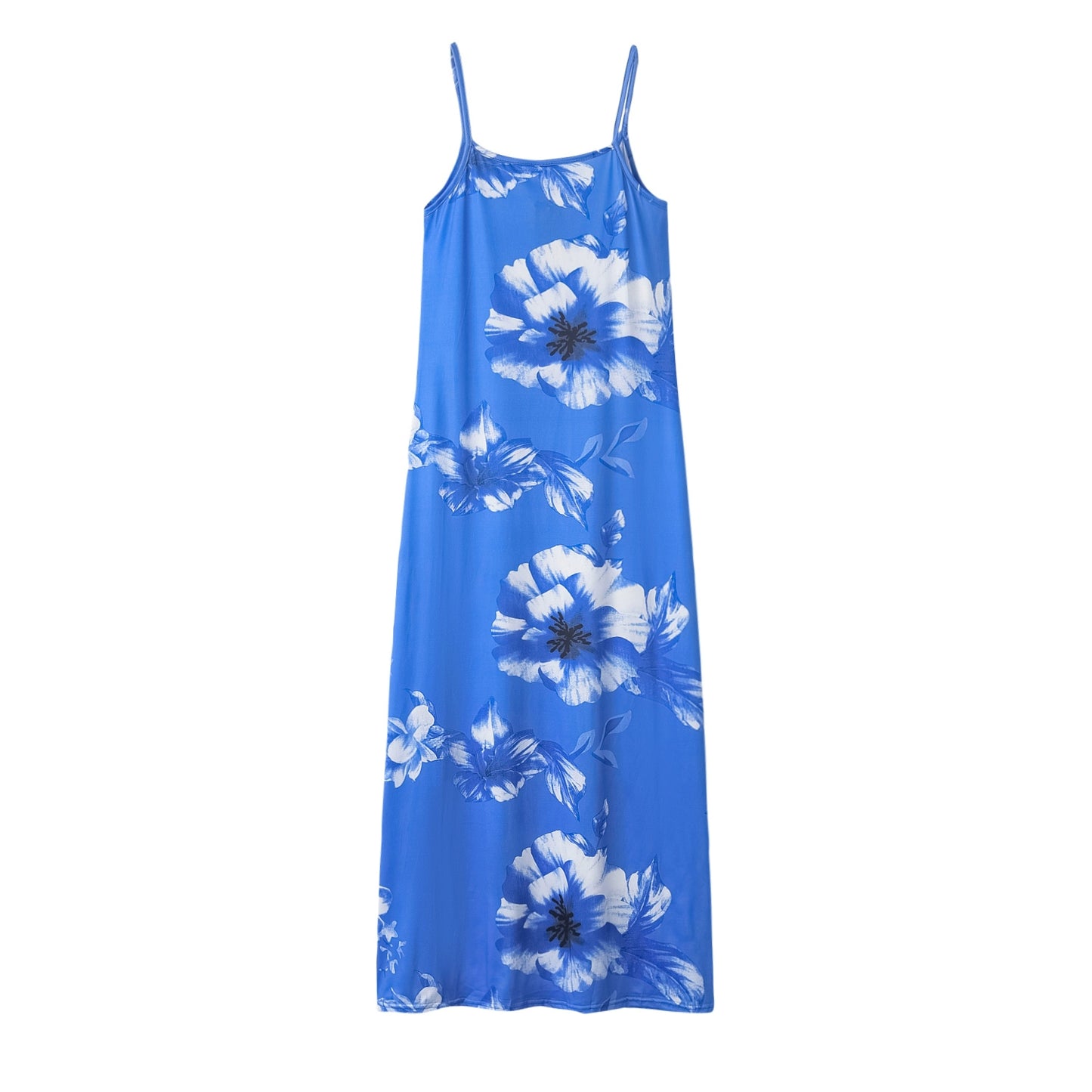 AmazoneBayNew-Robe à bretelles florales imprimées coupe basse pour femmes, vêtements sexy, été chaud