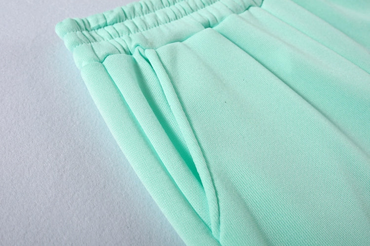 Vêtements tendance pour femmes, ensemble deux pièces décontracté de sport à manches longues et taille trempée