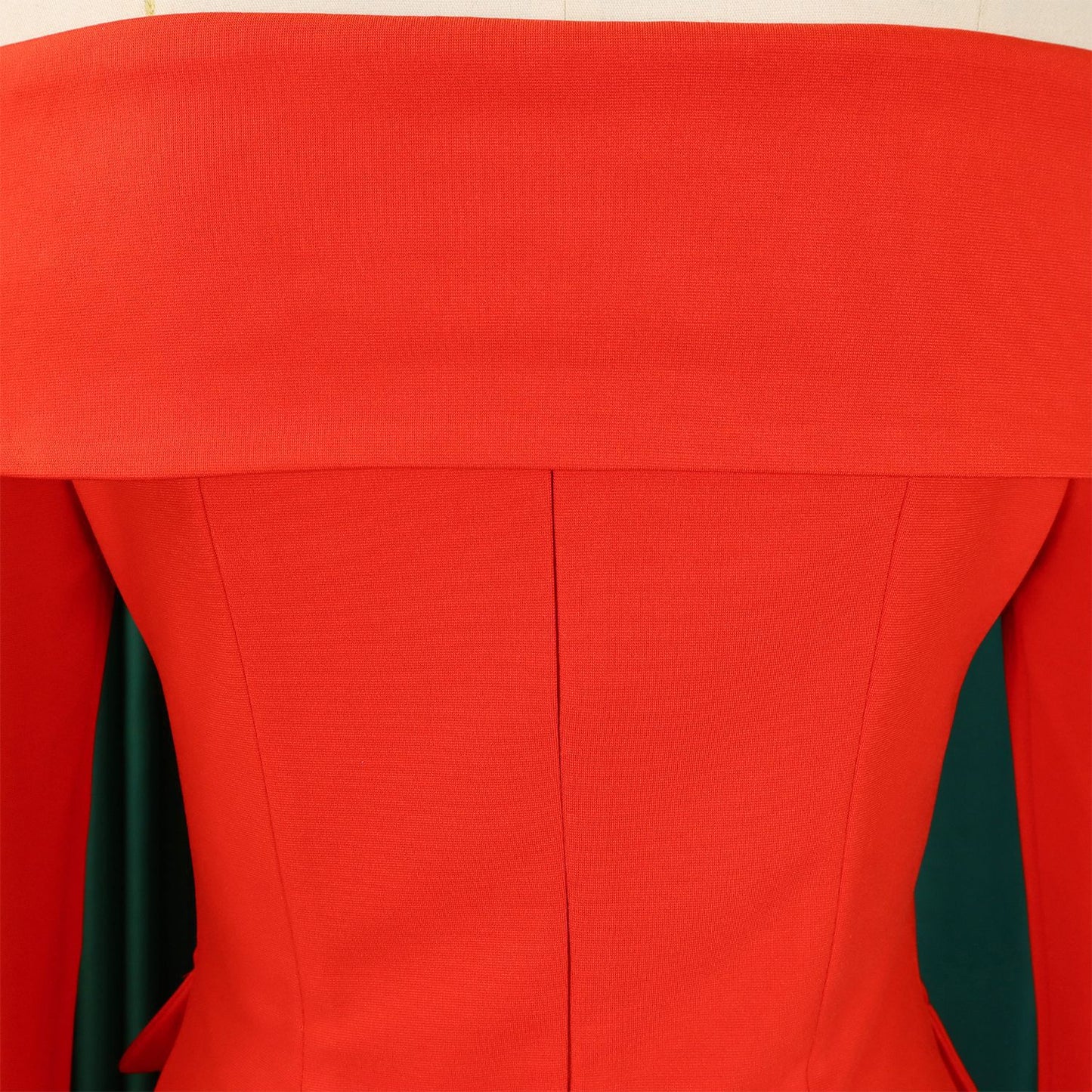 BS - Ensemble à manches longues et col slash pour femme, jupes longues plissées dégradées, ensemble de rue, tenues d'avocat africain, 2 pièces