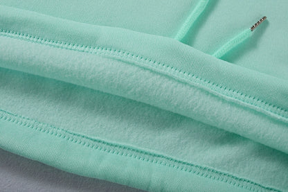 Vêtements tendance pour femmes, ensemble deux pièces décontracté de sport à manches longues et taille trempée