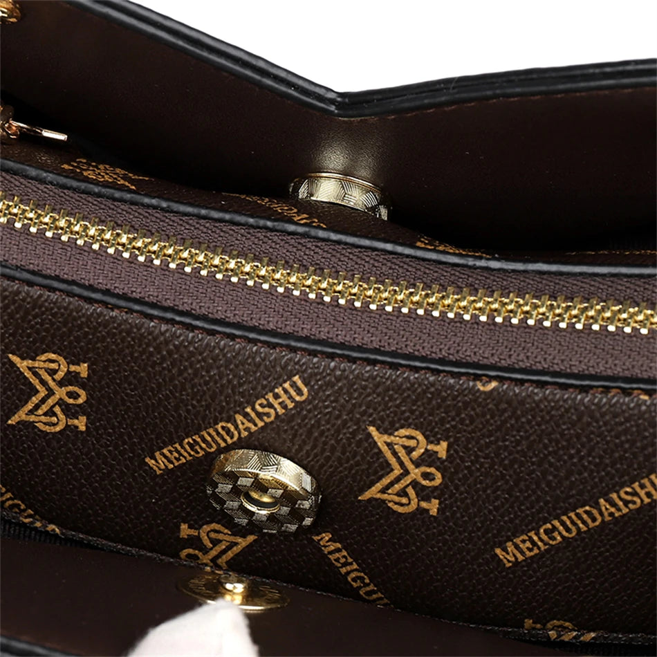 Sacs à main de luxe en cuir pour femmes, sacoches de styliste de grande capacité, à bandoulière, nouvelle collection 2024