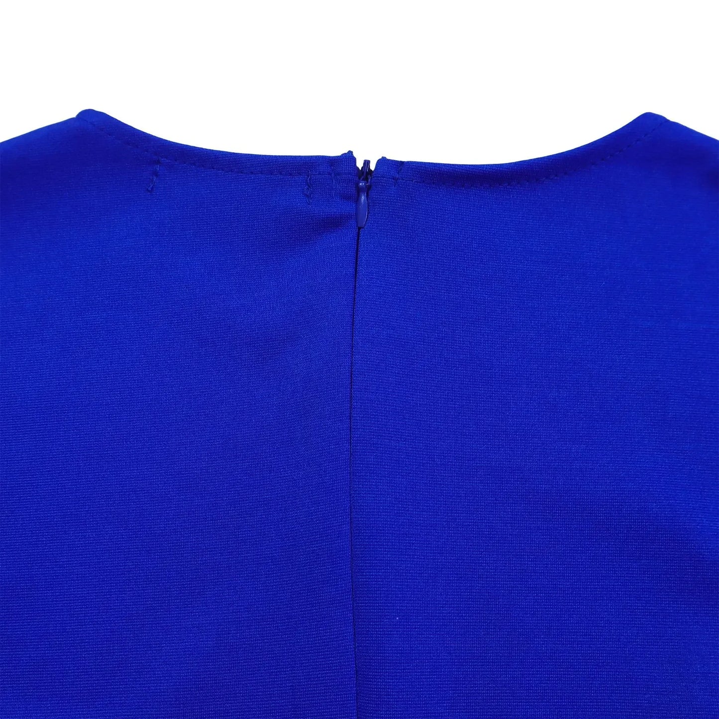 Robe Africaine Élégante à Manches 2025 et Col Rond pour Femme Tenue de Bureau à la Mode, Vêtements Africains, Été, 3/4