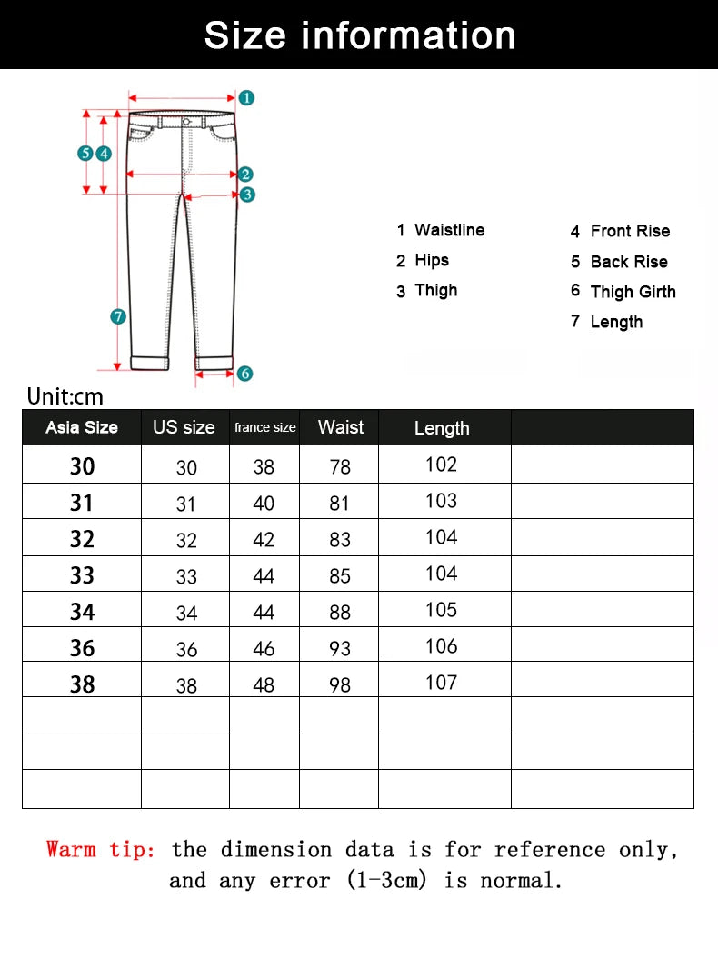 Jean classique pour homme, salopette en denim, doux, noir, taille 32-38, nouvelle collection