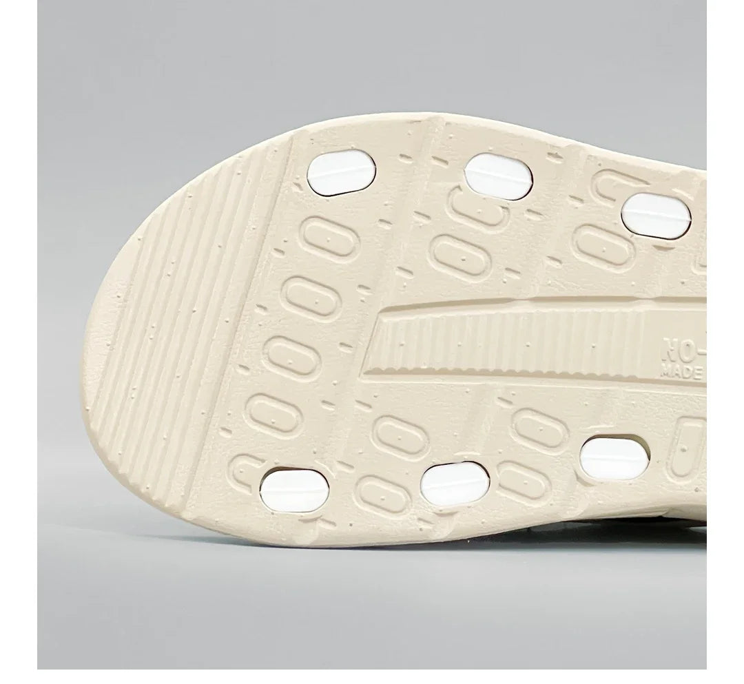 Pantoufles hommes coussin d'air conception glisser homme été nouveau PVC doux antidérapant hommes pantoufles de sport pour hommes tongs Chanclas Hombre