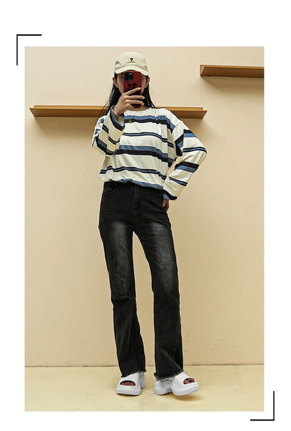 STleargSHEN-Pantoufles d'été à l'offre elles optiques pour femmes, tongs hautes de 9cm, talons compensés, chaussures de plage, pantoufles à plateforme épaisse