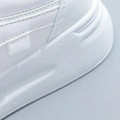 Chaussures de tennis à plateforme respirante pour femmes, chaussures de course blanches, baskets décontractées pour femmes, mode d'hiver, nouveau