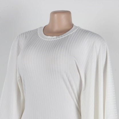 Robe mi-longue à pampilles en polyester à manches 3/4 pour femmes, tenues africaines élégantes, vêtements africains